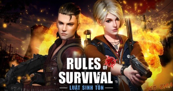Game sinh tồn hay cho IOS: Rules of Survival