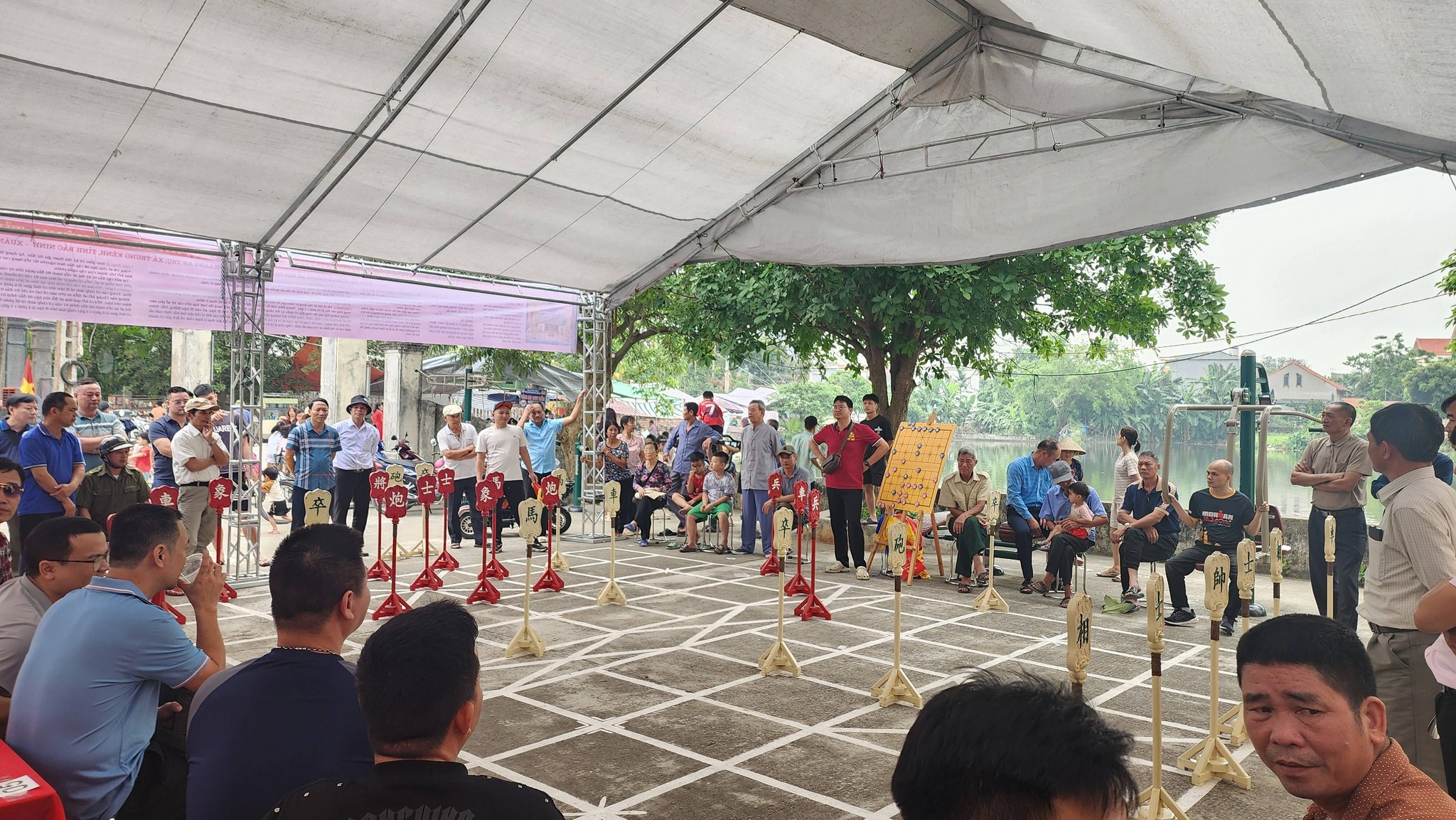 Cờ tướng lễ hội Việt Nam 2026 - không khí thi đấu tại hội làng