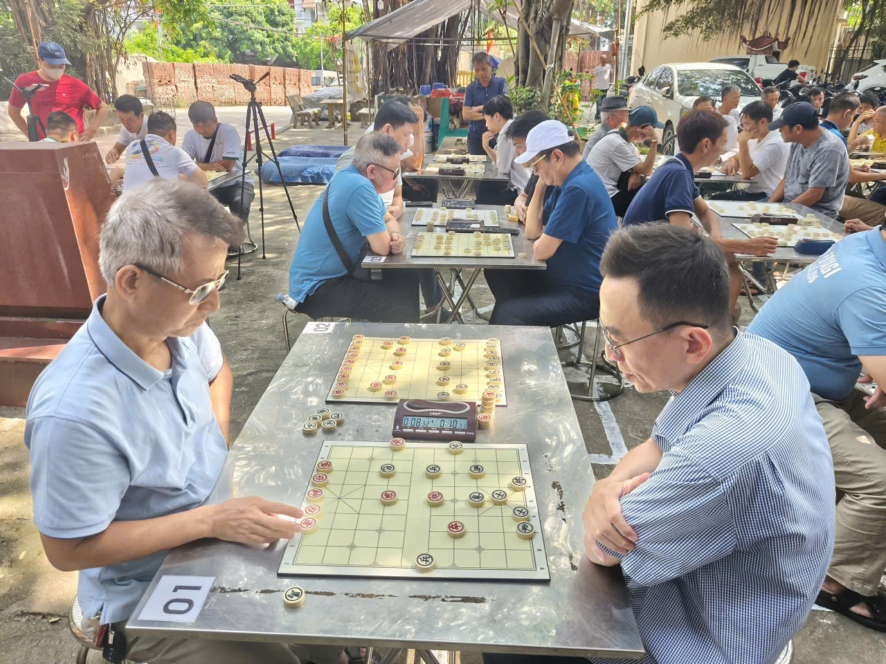 Giải cờ tướng lễ hội Bắc Bộ 2026 thu hút người xem